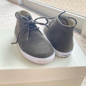 Boys Janie & Jack Olive Green High-Top Sneakers